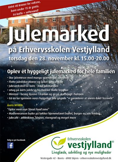 Julemarked Erhvervsskolen Vestjylland